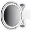 Decor Walther BS 18 Touch - Specchio cosmetico da parete LED, cromato