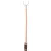 DECOMELODY Asta Appendiabiti in Legno di Faggio 058 M Colore Argento Chiaro Bastone per Stendere i Vestiti Robusto e Stabile Supporto per Stendino da Armadio a Soffitto per Uso Interno ed