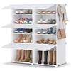 HOMIDEC Scarpiera, 5 livelli Scarpiera Ingresso Armadio 20 Paia Portascarpe