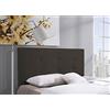 marcKonfort Testiera di Pelle Sintetica Carla 160X60 Cioccolato