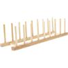 PLAFOPE Rastrelliera Porta Rocchetti in Legno Beige, Facile da Montare Finitura Artigianale, per Progetti di Ricamo e Quilting