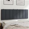 IBUQDDV Spalliera Letto Grigio Scuro 140 cm Velluto per Camera Degli Ospiti Dormitorio Camere Da Letto