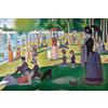 1art1 Georges Seurat Poster XXL Una Domenica Pomeriggio Sull'Isola della Grande Jatte Stampa Geante 120x80 cm
