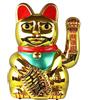 Freak Scene Gatto della Fortuna - Gatto Cinese - Maneki Neko - 45 cm - Oro