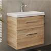 Planetmöbel Set di mobili da bagno lavabo con mobiletto
