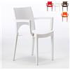 Produce Shop Sedie con braccioli in Polipropilene per Bar e Ristorante Paris Arm Grand Soleil - Bianco