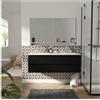 MOB-IN Mobile sottolavello, 120 cm, colore: nero carbonio Sorrento