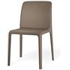 CONNUBIA Sedia Modello Bayo in Polipropilene Set 4 Pezzi - Disponibile in 7 Colori - CALLIGARIS (Tortora Opaco)
