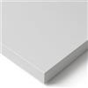 POKAR Piano da Tavolo 120x60 cm | Piano per Scrivania Spessore 25 mm | Perfetto per Scrivania Regolabile in Altezza e Tavolo da Pranzo | Resistente e Stabile | Prodotto in Europa | Grigio Chiaro