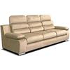 Robin Inspire Amber Divano 3 Posti Con Funzione Letto Divano Per Il Soggiorno Sofa Per La Camera Da Letto Divano 238 x 96 x 95 cm Tessuto Kronos Crema