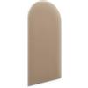 murando - Testiera Letto Singolo Imbottita - Staccionata - Velluto Qualità - Antimacchia - 60x30 cm 1 Pezzo - Pannelli Decorativi per Pareti - Pannello Imbottito per Camera da Letto - Minimal - Beige