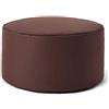 Lumaland Pouf Poltrona Sacco Sgabello | 45cm x 25cm Tavolino Indoor/Outdoor | Con riempimento flessibile in EPS [Marrone]