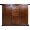 Mar.c.a. Design - Credenza Arte Povera in Legno 100x40x85 cm 3 Ante 2 Cassetti - Madia Legno Made in Italy