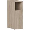 Vicco Comodino camera da letto Enton, Sonoma, 20 x 59.5 cm | con 1 porta, adatto come superficie d'appoggio accanto al letto