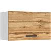B BELINI GROUP Belini Pensile Cucina, Armadio da cucina SGP. Larghezza 60 cm. Armadio superiore con 1 anta, pensili da cucina, pensili da parete, rovere Wotan