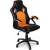 Panorama24 - Sedia da gaming, ergonomica, 9 varianti di colore, braccioli imbottiti, meccanismo basculante, portata fino a 150 kg, certificata TÜV