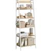 WOLTU Libreria Metallica 6 Livelli, Scaffale Verticale Salvaspazio