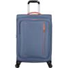 American Tourister carrello Cloudrider Spinner Exp. TSA Stone Blue grigio cadetto