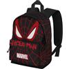 Marvel Spiderman Vision-Zainetto Piccolo HS FAN, Nero, 25 x 35 cm, Capacità 12 L
