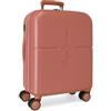 Pepe Jeans Highlight - Valigia da cabina in terracotta 40 x 55 x 20 cm, rigida ABS, chiusura TSA integrata, 37 l, 2,74 kg, 4 ruote, doppia estensibile, bagaglio a mano