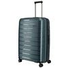 Travelite AIR BASE 4w Trolley, Bagaglio a mano, 77 cm, Blu (Ghiaccio)