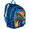 SJ GANG STYLE JAM GANG Zaino Scuola Advanced, Blu, Maxi Ali Estraibili, Doppio Scomparto e Tasca per Borraccia, 29 L, Zaino Scuola Elementare, Zaino Bambino