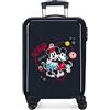 Disney Lets Roll Mickey Valigia da cabina blu 34 x 55 x 20 cm rigida ABS chiusura a combinazione laterale 37,4 l 2,36 kg 4 ruote doppie bagaglio a mano