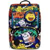 SJ GANG STYLE JAM GANG Zaino SDOPPIABILE BIG Bambini e Ragazzi, Multicolore, 27 x 41 x 16 cm