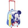 CERDÁ LIFE'S LITTLE MOMENTS Cerdá, Mochila con Ruedas Infantil 3D de Spiderman-Licencia Oficial Disney Studios Unisex niños, Multicolor, 260X310X100MM