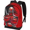 Marvel Deadpool Bad-Zaino HS PLUS, Rosso, 30 x 44 cm, Capacità 23 L
