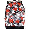 Disney Minni Mouse Lashes-Zaino HS FAN, Rosso, 30 x 43 cm, Capacità 22 L