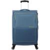 American Tourister trolley S A346 CORONET BLUE/LIME