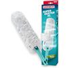 Leifheit SUPERDUSTER XL, piumino sostenibile con tessuto in microfibra, lavabile ed estensibile grazie al sistema Leifheit Click, lava non buttare
