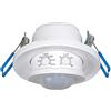 Maclean MCE130 Rilevatore Movimento Sensore PIR 360 Gradi Raggio 6m Auto Switch Autoaccendere Luce Sicurezza