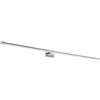 Eglo Led lampada da parete Pandella 1, lampada a specchio in alluminio e plastica, lampada da bagno in cromo, argento, bianco, antiumidità bianco neutro, IP44, L 120 cm