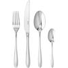 Sambonet 52515-81 Dream - Set di Posate da Tavola Monoblocco in Acciaio Inox 18/10, per 6 Persone, 24 Pezzi: 6 forchette, 6 cucchiai, 6 coltelli, 6 cucchiaini da tè