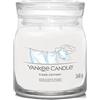 Yankee Candle Candela profumata firmata | Candela in barattolo medio in cotone pulito con doppio stoppino | Candela a combustione lunga in miscela di cera di soia | Regalo perfetto per le donne