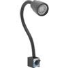 Wulimasun Lampada da lavoro magnetica a LED per macchina utensile,5 W Lampada da macchina da cucire lavoro a base magnetica con braccio flessibile a collo cigno,per officina fresatura da cucire