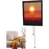 DAWCBVJQ Applique da Parete | Estetica del Tramonto e Alba con Luce Solare | Lampada LED Decorativa per Studio Camera Dormitori Hotel Ufficio Cinema Casa Sala Lettura Asilo Appartamento