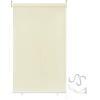 Aufun Tenda da Sole a Rullo per Esterno Balcone Tende Verticali, Resistente alle intemperie, anti UV, protezione solare per finestre e porte, 140 x 240 cm Beige