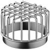 Generic Copertura per filtro di scarico, protezione per grondaia in acciaio inox, resistente, per scarico a pavimento, copertura anti-blocco per casa, giardino