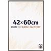 Dutch Frame Factory - Cornice 42x60 cm - Antracite - Cornice per foto in Plastica con vetro plastico Antiriflesso - Cornice portafoto 42x60 cm - Easy