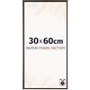 Dutch Frame Factory - Cornice 30x60 cm - Antracite - Cornice per foto in Plastica con vetro plastico Antiriflesso - Cornice portafoto 30x60 cm - Easy