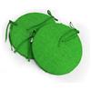 Russo Tessuti Cuscino Rotondo Imbottiti Laccetti per Sedie Sgabelli da Pranzo Portatili Pocket-Verde-4 Cuscini