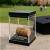B MEMORY BOX MEMORY BOX LED DELUXE - CON DEDICA PRESTAMPATA - Espositore Tappi Vino e Champagne - Idea regalo o bomboniera per eventi, compleanni, anniversari - Plexiglass Trasparente, Illuminazione LED