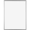 Dutch Frame Factory - Cornice 75x100 cm - Argento - Cornice per foto in Plastica con vetro plastico Antiriflesso - Cornice portafoto 75x100 cm - Biggy
