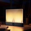 Generico Lampada Da Libro A LED Intelligente | Leggero Da Lettura A LED A Pagina Pieno | Lampada Da Lettura Trasparente Ricaricabile | 3 Colori Regolabili E Modalità Timer Intelligente,regalo Adatto A Lettori