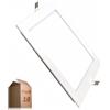 ONSSI® Pannello LED da soffitto 20 W, 2000 lm, quadrato, 220 x 220 mm (bianco neutro, 4500 K) Pannello LED super slim da incasso (PACK 10)