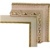 ITALIA CORNICI - Cornice per quadri da parete rettangolare, quadrata con o senza passepartout in legno (50 x 70 cm + Passepartout, Rosa)