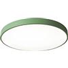 Generic Plafoniera LED Rotonda, Lampada da soffitto Moderna nordica per cameretta dei Bambini, Luce Verde + Neutra, 23 cm, 12 W.